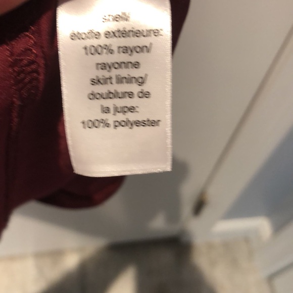 Maurices maroon midi dress 3 - Picture 6 of 6